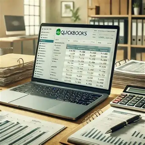 quickbooks laptop photo
